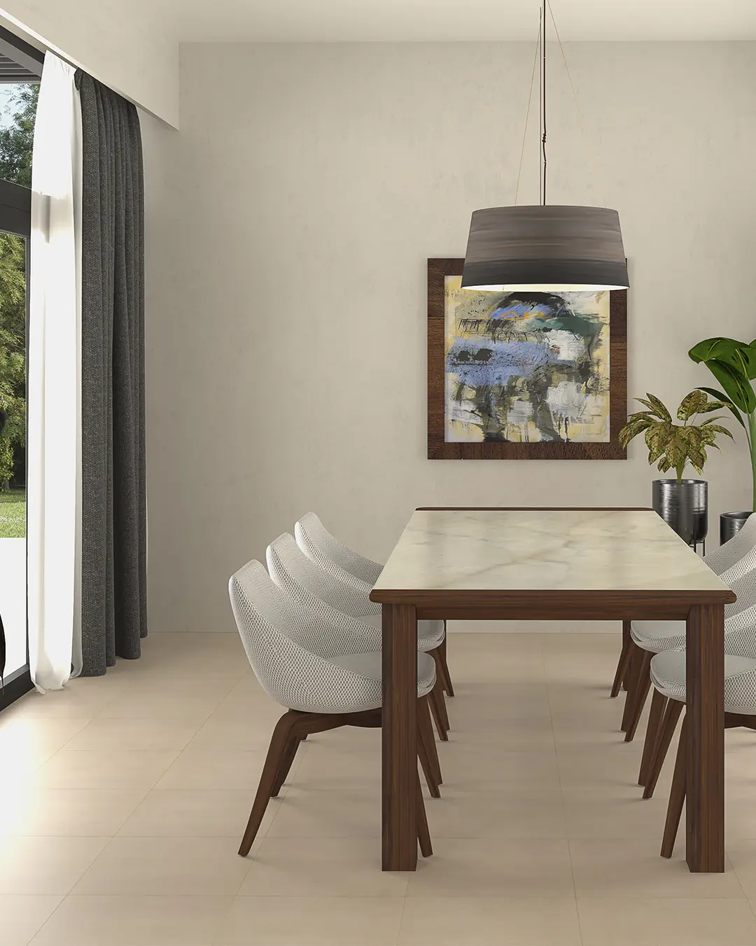 Piso Cerámico Arenito Beige 44x44cm (2,5m2 x caja) - Image 2