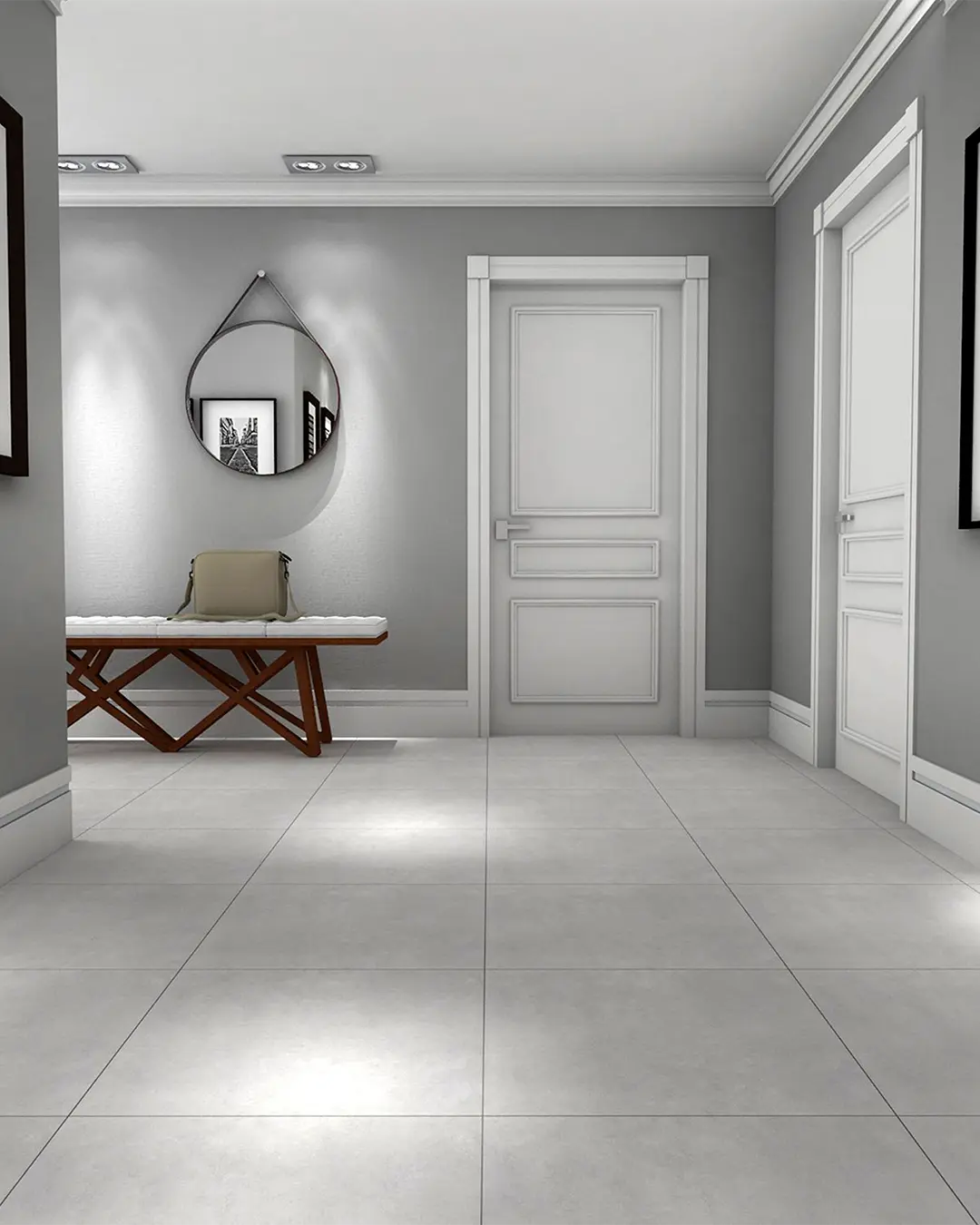 Piso Porcelánico Gibraltar Cemento 50x100cm (1,52m2 x caja)