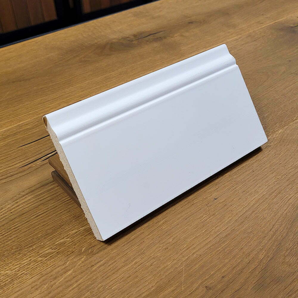 Zocalo Mdf Prepintado Blanco Moldurado 15x103x2750mm (2,75mtl x varilla) - Image 3