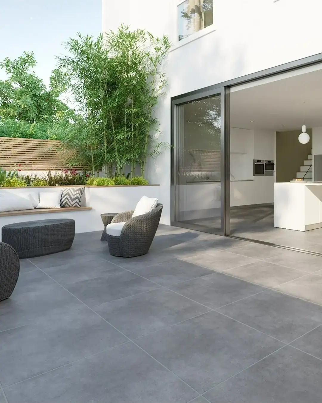 Piso Porcelanato Cemento HD 53x53cm (2,00m2 x caja) - Image 3