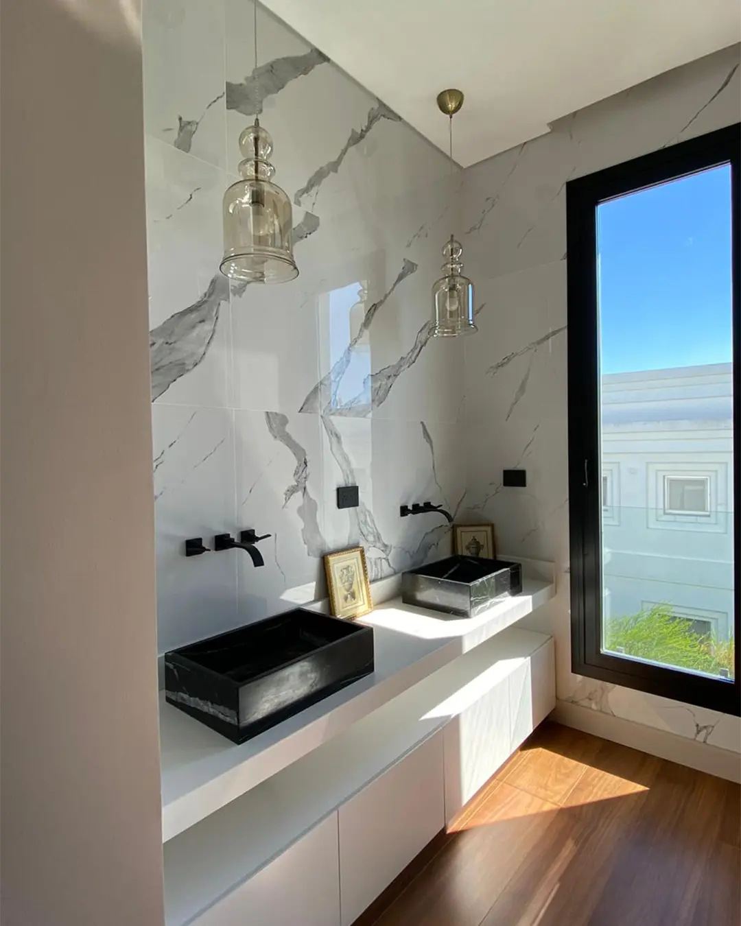 Piso Porcelanato UC Calacata White 80x160cm (3,8m2 x caja)