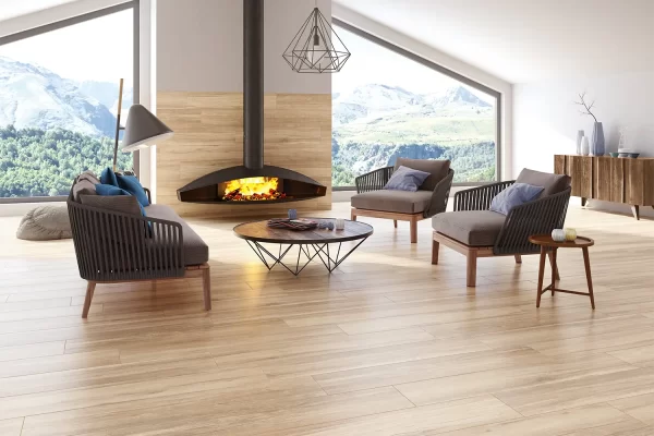 Piso Porcelanato UC Chalten Beige 22x160cm (2,11m2 x caja) - Image 3