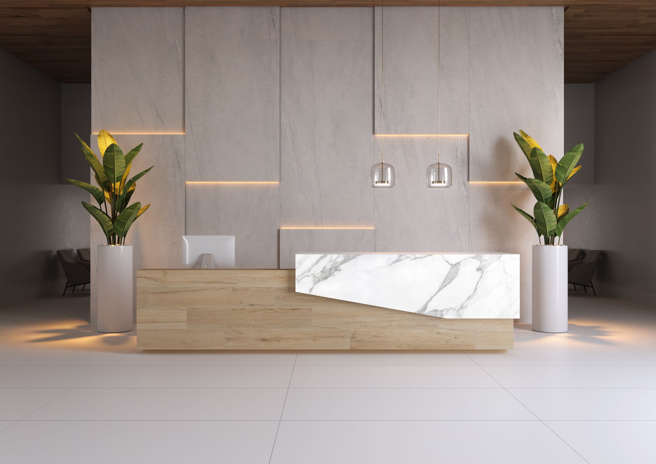 Piso Porcelanico Gres Cedro Ámbar 19x90cm (1,54m2 x caja) - Image 2