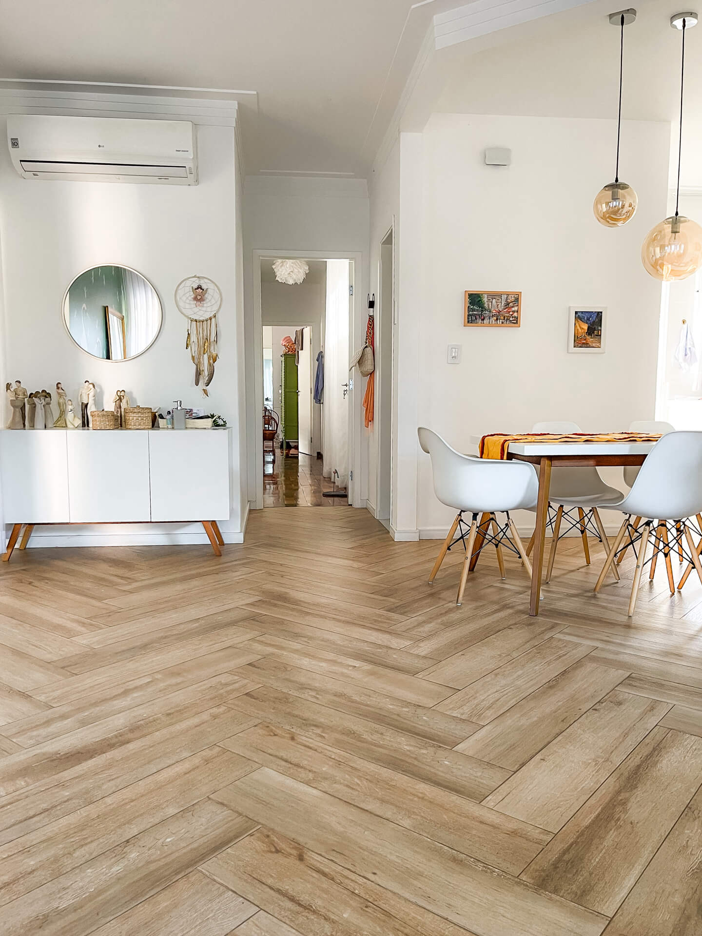 Piso Porcelanico Gres Plátano Miel 19x90cm (1,54m2 x caja) - Image 5