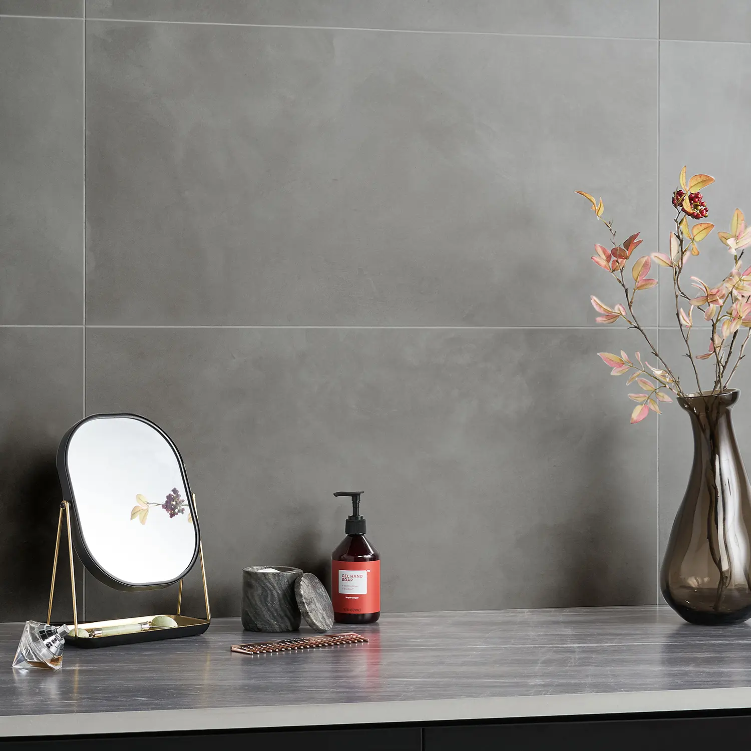 Piso Porcelanico Gres Living Ash 60x120cm (1,44m2 x caja)