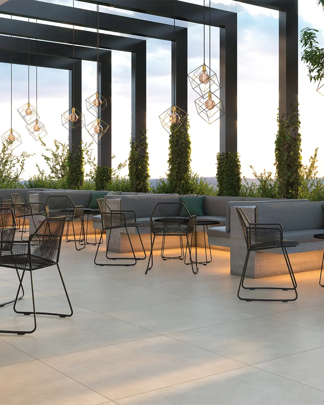 Piso Cerámico Betong Grey Exterior 92x92cm (1,69m2 x caja)