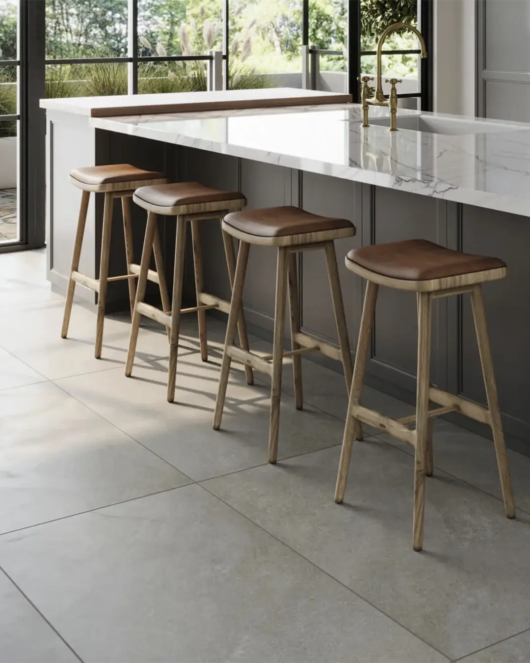 Piso Porcelánico Grey Matt 60x120cm (1,44m2 x caja)