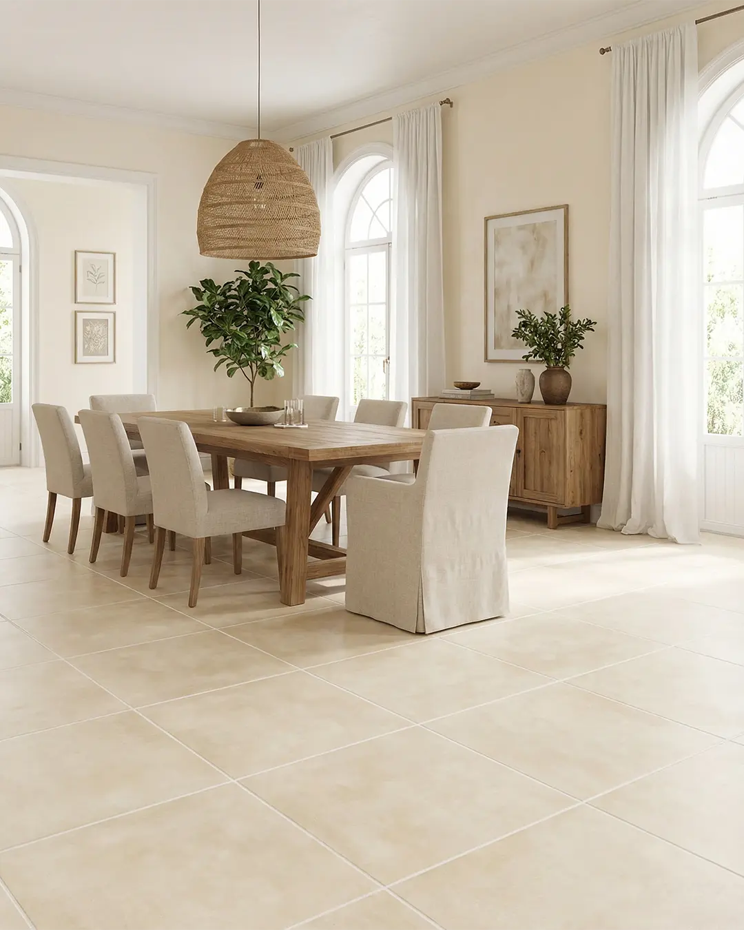 Piso Porcelanato Gloria Marfil HD 53x53cm (2,00m2 x caja)