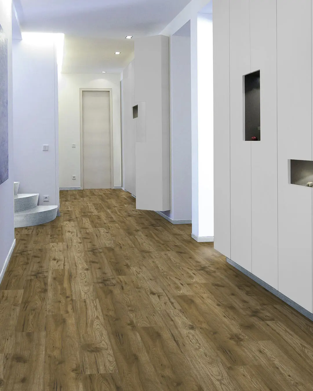Piso Flotante Melamínico Hickory Chelsea 8mm Biselado Textura Natural (2,41m2 x caja) - Image 2