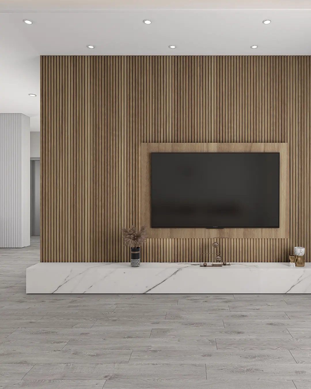 Wall Panel MDF Interior Acik Ceviz (1,68m2 x caja) - Image 4
