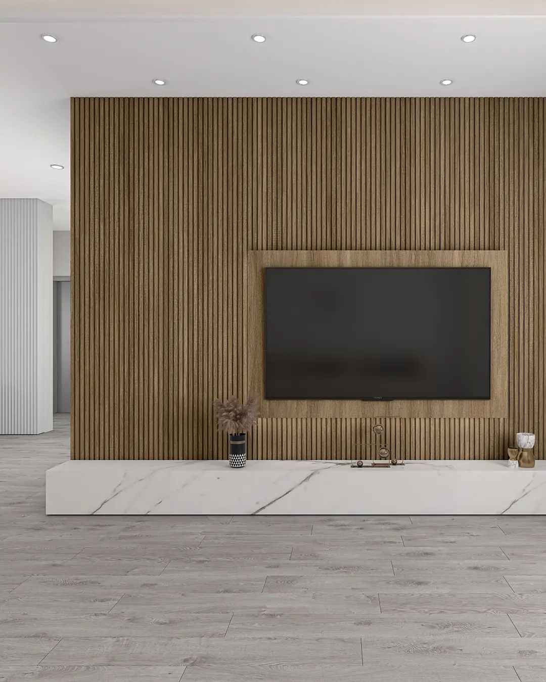 Wall Panel MDF Interior Peru Mese (1,68m2 x caja)