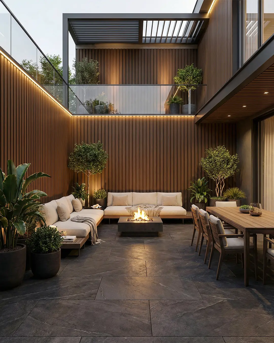 Wall Panel WPC Exterior Walnut (3,41m2 x paquete)