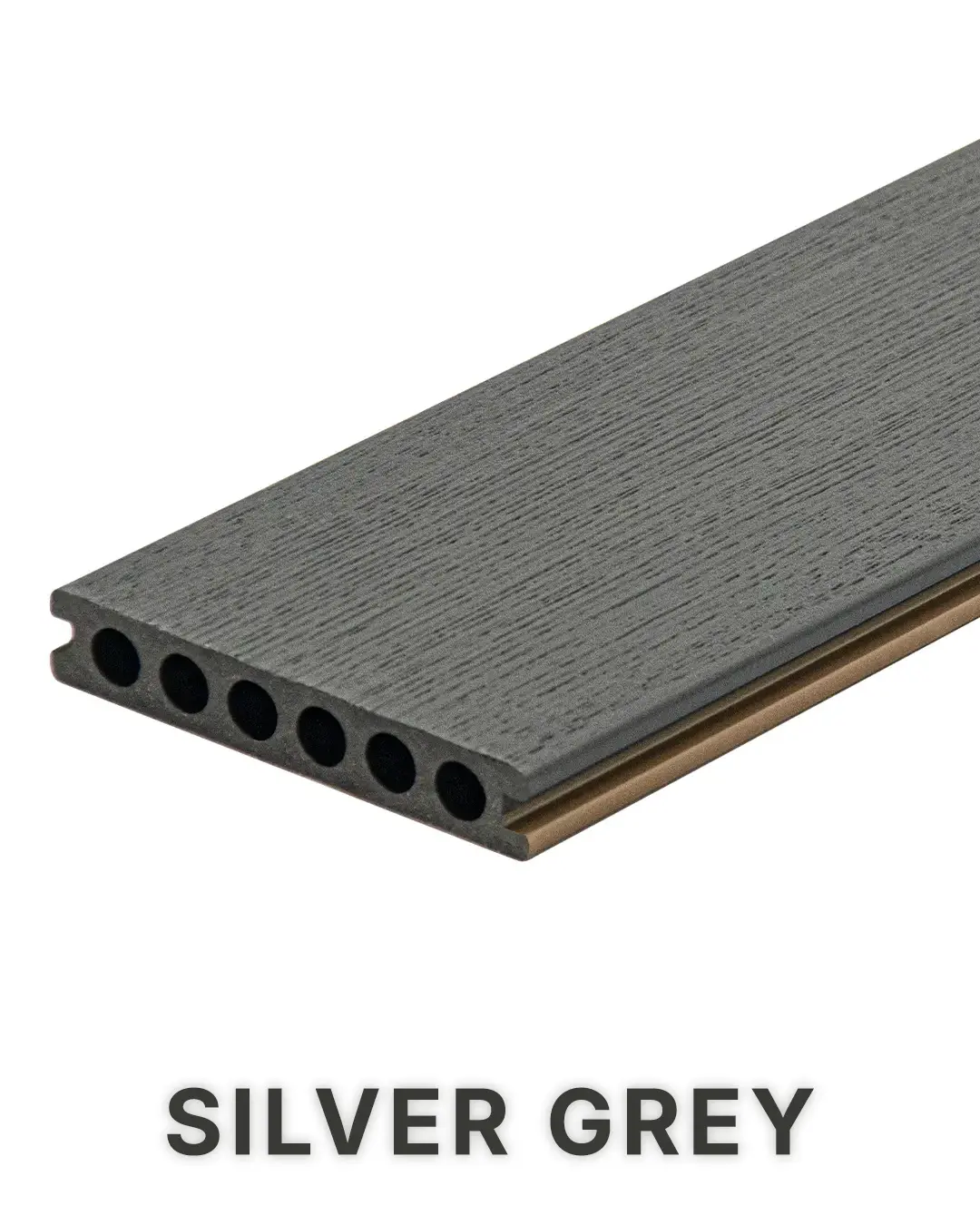 Tablas Deck WPC Coextruido Dual Maple/Silver Grey 23x140x2200mm (0,31m2 x tabla) - Image 2
