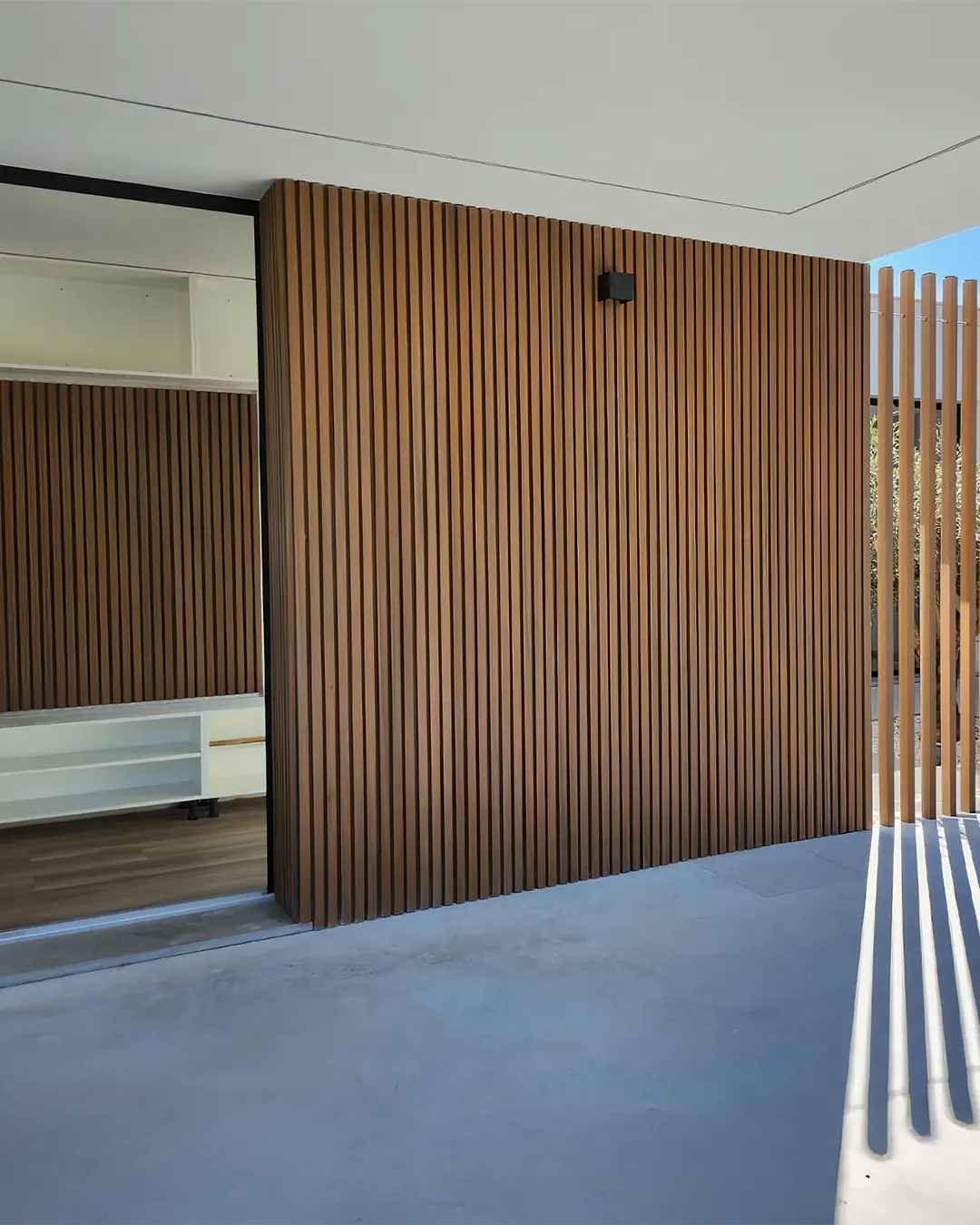 Wall Panel WPC Exterior Teak (3,41m2 x paquete)