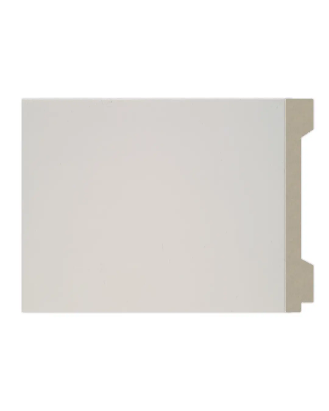 Zócalo EPS (poliestireno) Blanco Recto 12x90x2900mm (2,9mtl x tira)