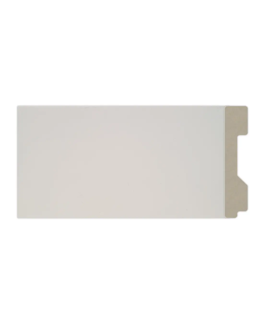 Zócalo EPS (poliestireno) Blanco Recto 12,5x60x2900mm (2,9mtl x tira)