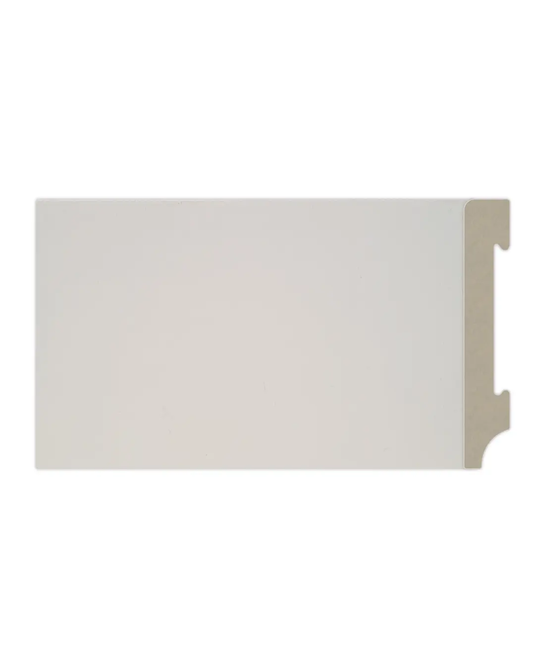 Zócalo EPS (poliestireno) Blanco Recto 12x70x2900mm (2,9mtl x tira)