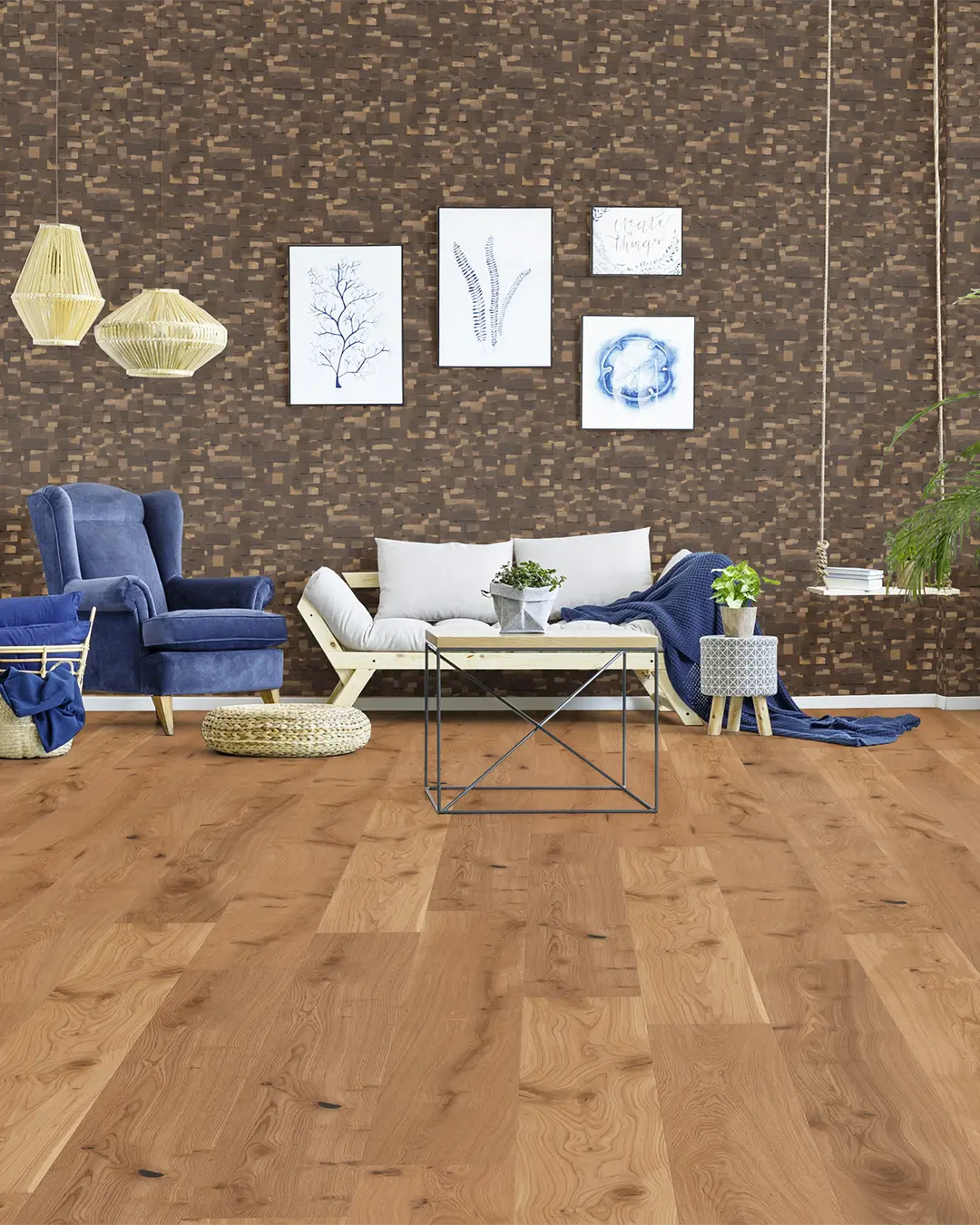 Piso Ingenieril Roble Variant 1 Lama 14.2(3.2)x145x600/1820mm (1,59m2 x caja) - Image 3