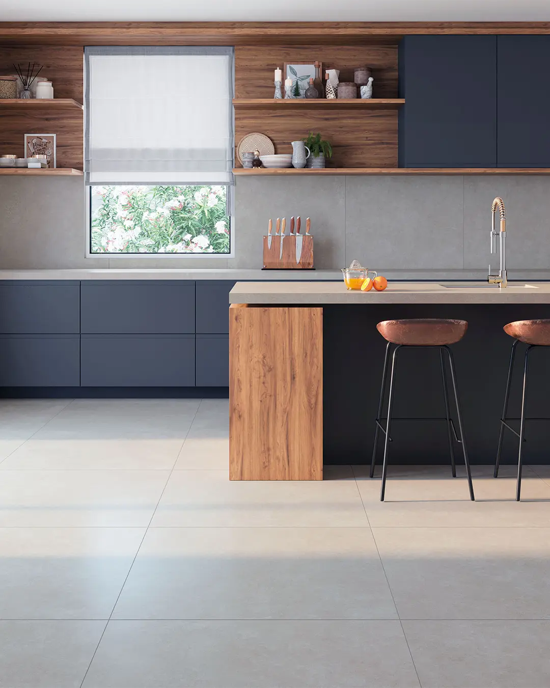 Piso Cerámico Betong Grey 93x93cm (2,59m2 x caja) - Image 2