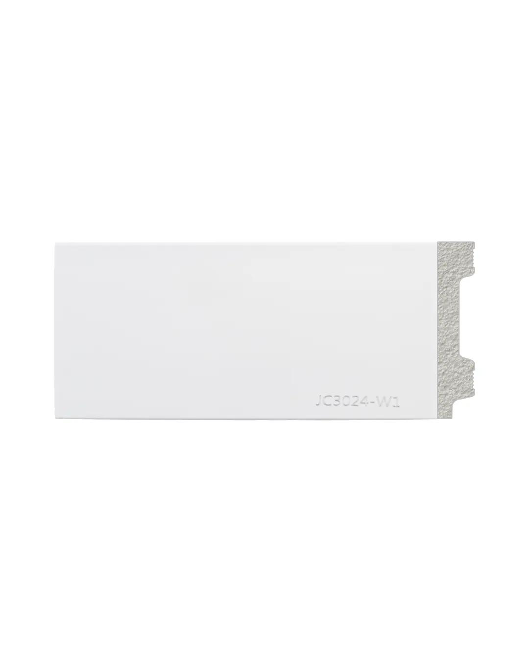 Zócalo EPS (poliestireno) Blanco Recto 15x70x2900mm (2,9mtl x tira)