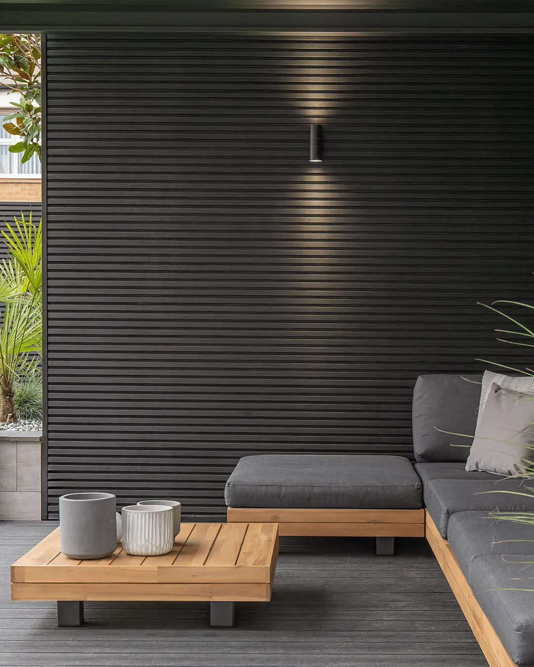 Wall Panel WPC Exterior Silver Grey (3,41m2 x paquete)